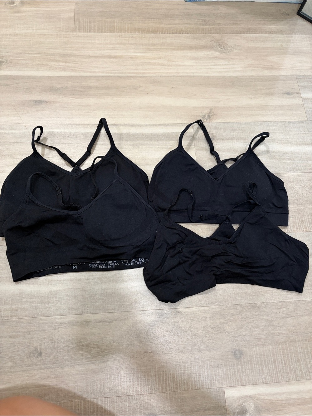 Black Wireless Bralette - Women Intimates & Sleepwear